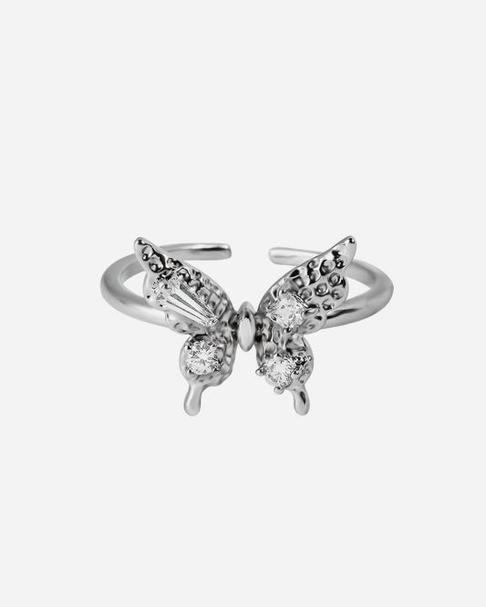 Gemstone Butterfly Ring