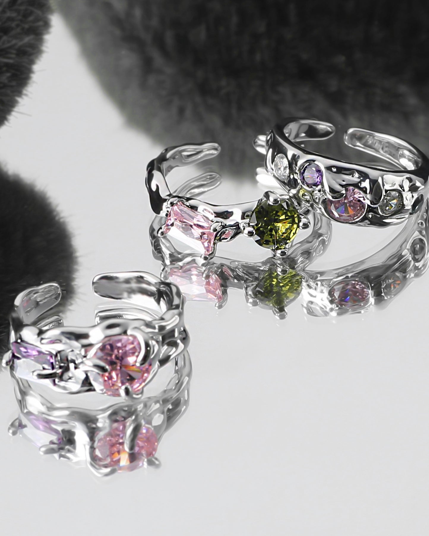 Gemstone Candy Ring