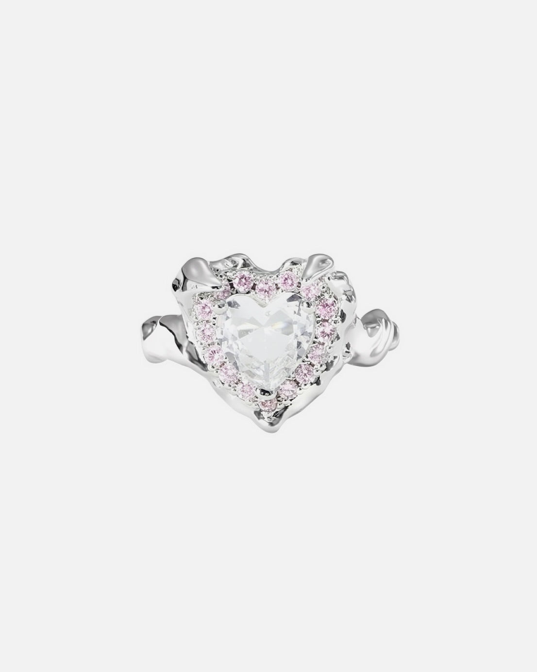 Pink Heart Ring