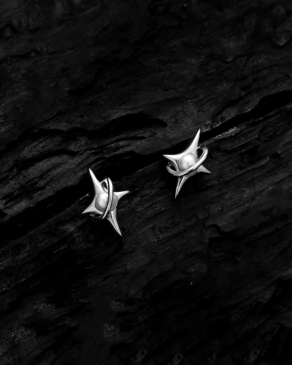 Pearl Star Earrings